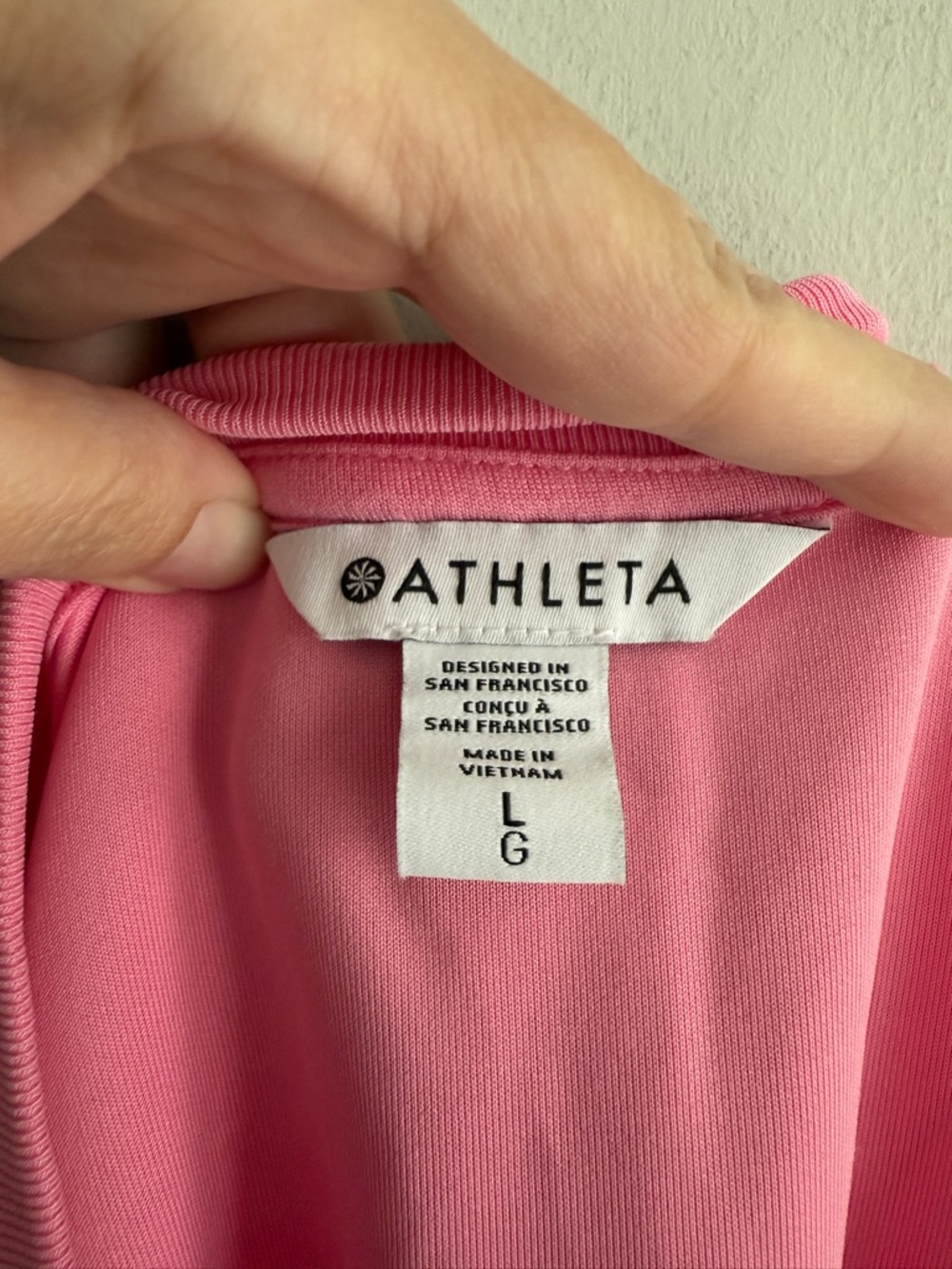 EUC Athleta Seasoft Sweatshirt, sz L - Picture 4 of 4